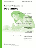 Current Opinion in Pediatrics