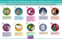 Decálogo de seguridad del niño en el entorno sanitario