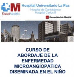 Curso de Abordaje Enfermedad Microangiopática Diseminada en el Niño HU La Paz