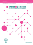 Portada de Anales de Pediatría