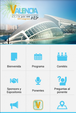 app del 64º Congreso de la AEP