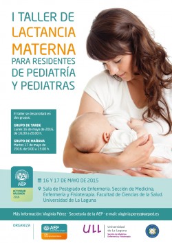 I Taller de Lactancia Materna para residentes de pediatría y pediatras