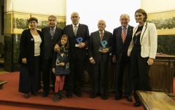 Premiados y representantes de la AEP