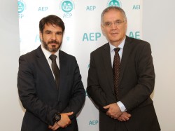 Antonio Nieto (AEP) y Alberto Castilla (EY) en la presentación del proyecto